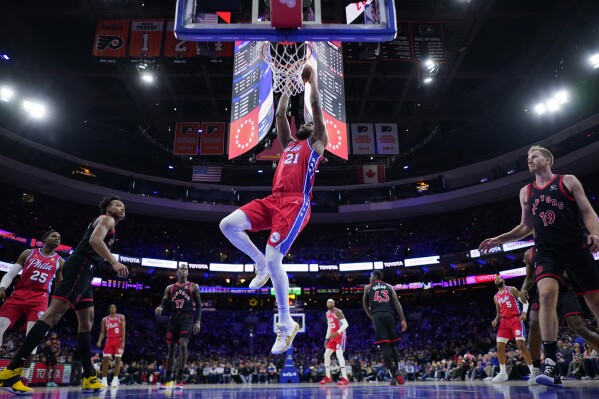 Raptors sixers hotsell online